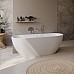Акриловая ванна BelBagno Uno 160x73 BB701-1600-730-K без гидромассажа