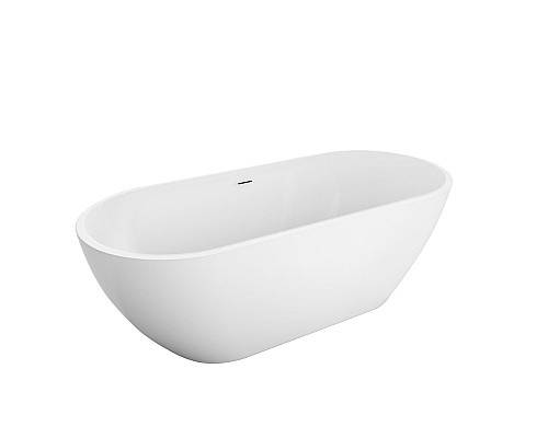 Акриловая ванна BelBagno Uno 160x73 BB701-1600-730-K без гидромассажа Акриловая ванна BelBagno Uno 160x73 BB701-1600-730-K без гидромассажа