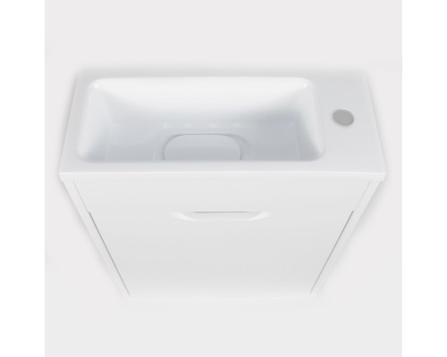 Раковина для ванной Uperwood Modul 50х21х12 см, белая глянцевая