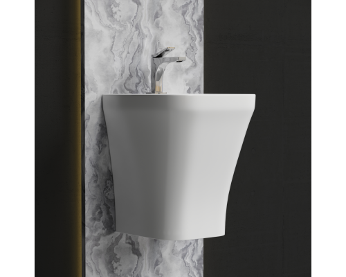 Раковина подвесная Ceramica Nova DION 36x40 белая
