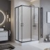 Душевой уголок BelBagno Uno 120х90 Черный матовый