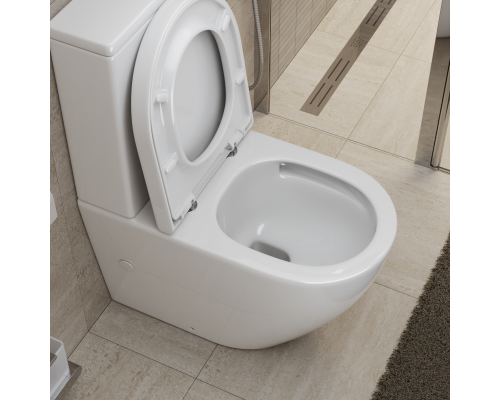 Унитаз компакт BelBagno Sfera-Tor с бачком и сиденьем Микролифт