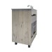 Тумба с раковиной Comforty Марио-75 дуб дымчатый Quadro 75
