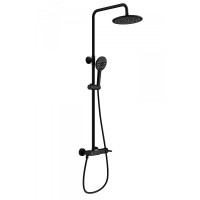 Душевая система Wonzon&Woghand, Черный матовый