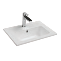 Раковина накладная ISVEA Sistema T 50 ультратонкая белый глянец 10SL50050SV