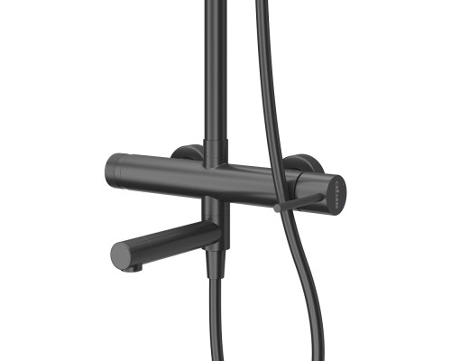 Душевая система Cezares Relax RELAX-CVD-NOP Черная матовая