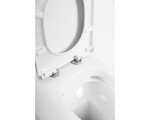 Унитаз компакт BelBagno Marino BB105CPR/BB105SC без бачка с сиденьем Микролифт