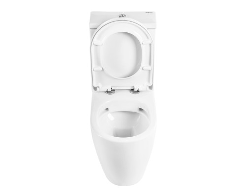 Унитаз компакт BelBagno Marino BB105CPR/BB105SC без бачка с сиденьем Микролифт