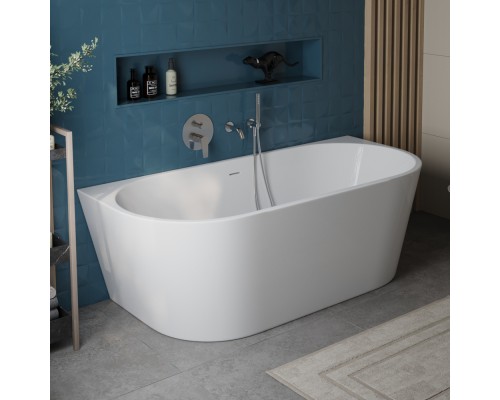 Акриловая ванна BelBagno 140x75 BB710-1400-750 без гидромассажа