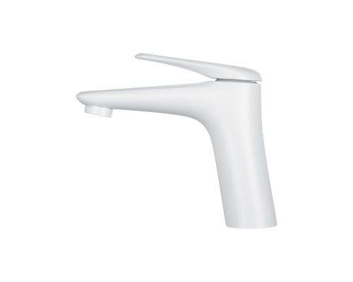 Смеситель для раковины Wonzon&Woghand Elbe, Белый матовый WW-A41222-MW