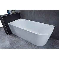 Ванна акриловая Vincea VBT-402-1700L 1700x800x580 белый левая со сливом хром