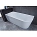 Ванна акриловая Vincea VBT-402-1700L 1700x800x580 белый левая со сливом хром