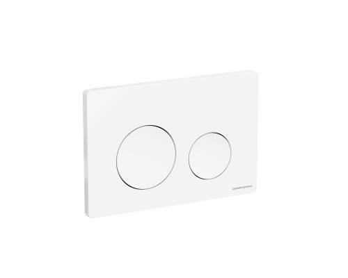 Кнопка смыва Ceramicanova Balance, белый глянцевый