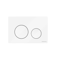 Кнопка смыва Ceramicanova Balance, белый глянцевый