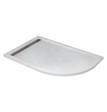 Душевой поддон из искусственного камня Cezares Tray AS 100x80 L TRAY-AS-RH-100/80-30-W-L Белый