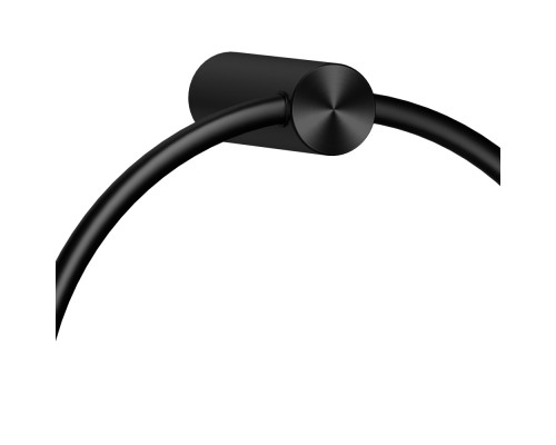 Кольцо для ванной универсальный Raiber premium RPB-80006 Graceful, матовый черный