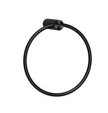 Кольцо для ванной универсальный Raiber premium RPB-80006 Graceful, матовый черный