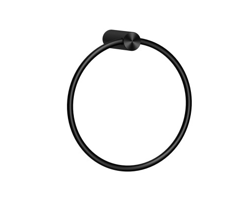 Кольцо для ванной универсальный Raiber premium RPB-80006 Graceful, матовый черный