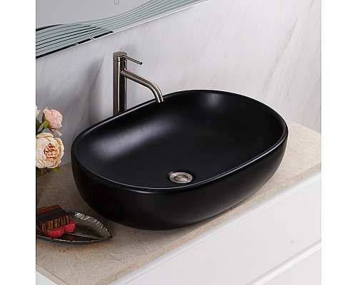 Раковина-чаша BelBagno 60 BB1084-H301 Черная матовая Раковина-чаша BelBagno 60 BB1084-H301 Черная матовая