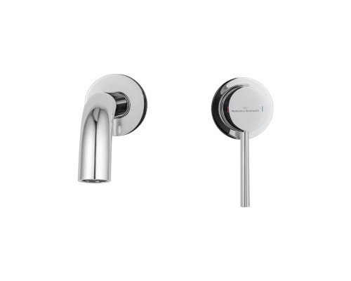 Смеситель для раковины встраиваемый Wonzon&Woghand STICK, Хром WW-88869017-CR