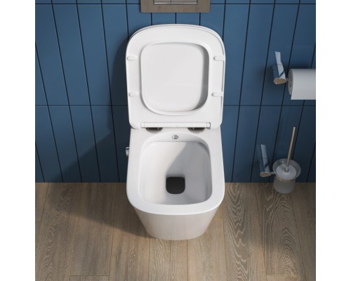 Унитаз биде BelBagno Due подвесной с сиденьем Микролифт
