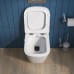 Унитаз биде BelBagno Due подвесной с сиденьем Микролифт
