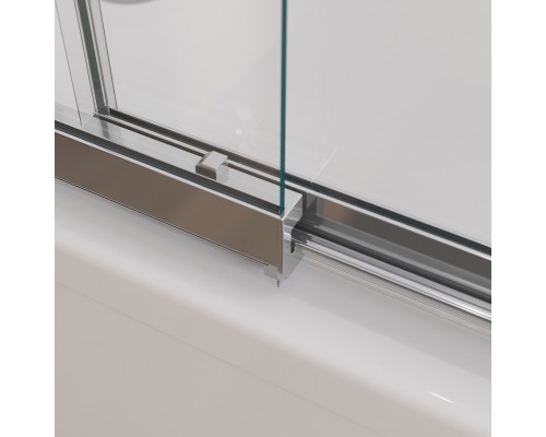 Раздвижная шторка на ванну Cezares SLIDER-VF-11-100/150-C-Cr
