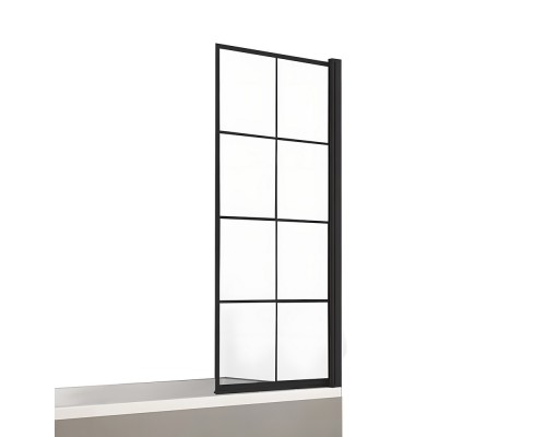 Шторка для ванны NEW TRENDY NEW SOLEO BLACK 70x140 черный
