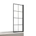 Шторка для ванны NEW TRENDY NEW SOLEO BLACK 70x140 черный