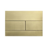 Кнопка смыва для инсталляции Wonzon&Woghand, Брашированное золото WW-IB235-BG