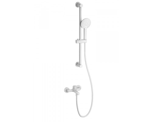 Смеситель для ванны с душевым гарнитуром Wonzon&Woghand, Белый матовый