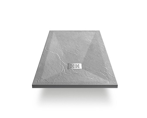 Поддон для душа из искусственного камня Vincea VST-4SR9012G 1200x900x25 серый