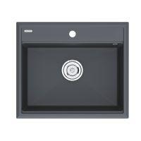 Мойка кварцевая Paulmark STEPIA-590 PM115951-AN антрацит 59х51