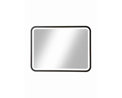 Зеркало Taliente Zled с LED-подсветкой, 80x60 см, прямоугольное, черное