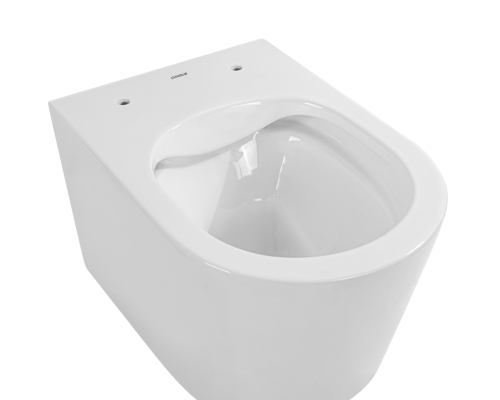 Безободковый подвесной унитаз Charus Infinito EWC700-130W сиденьем микролифт