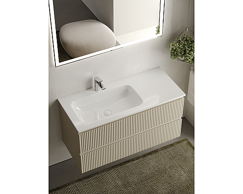 Тумба под раковину Sancos SNOB R 100x50 Beige Soft Тумба под раковину Sancos SNOB R 100x50 Beige Soft