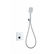 Смеситель для душа с термостатом встраиваемый Wonzon&Woghand, Хром