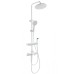 Душевая система с гигиеническим душем и термостатом Wonzon&Woghand, Белый матовый