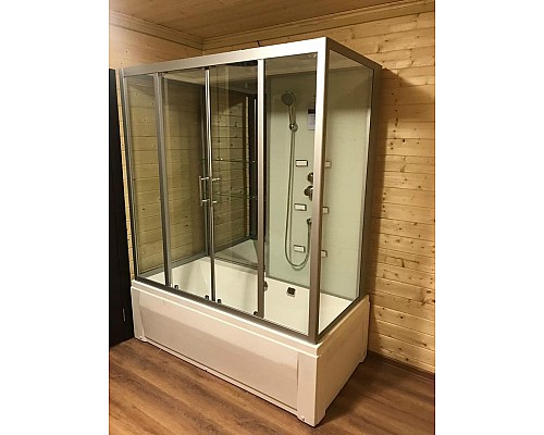 Душевой бокс Frank F557-1 пристенный 170x85 см Душевой бокс Frank F557-1 пристенный 170x85 см