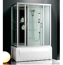 Душевой бокс Frank F556 с баней 150x85 см