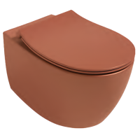 Унитаз ISVEA Sentimenti Neo подвесной 363x510x400 терракотовый матовый 10AR02010SV-2U