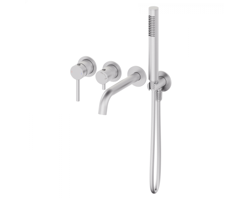 Смеситель для ванны встраиваемый Wonzon&Woghand STICK, Брашированный никель WW-889017-BN