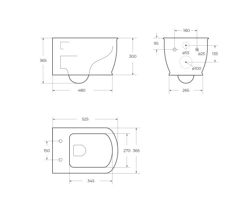 Чаша унитаза BelBagno