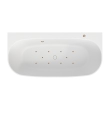 Ванна WHITECROSS Make 170x80 "AERO" (бронза) иск. камень