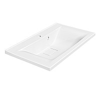 Раковина Vincea VCB-3M750W из искусственного камня белый