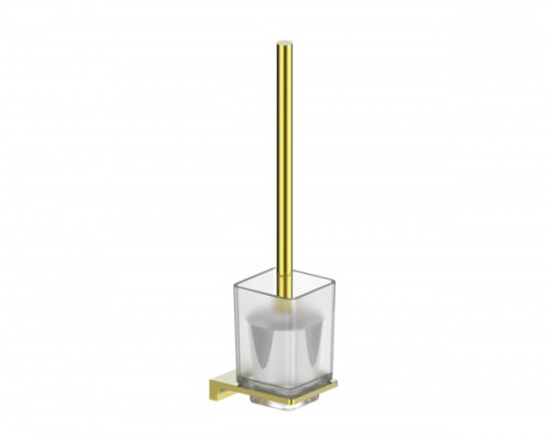 Туалетный ершик в комплекте Wonzon&Woghand, Глянцевое золото