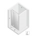 Дверь в нишу NEW TRENDY REFLEXA L 90x200 хром