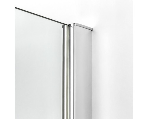 Дверь в нишу NEW TRENDY REFLEXA L 90x200 хром