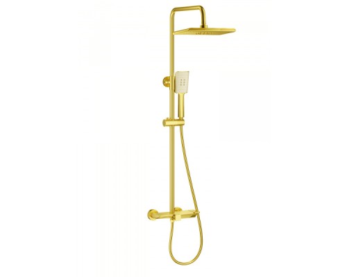 Душевая система Wonzon&Woghand, Брашированное золото