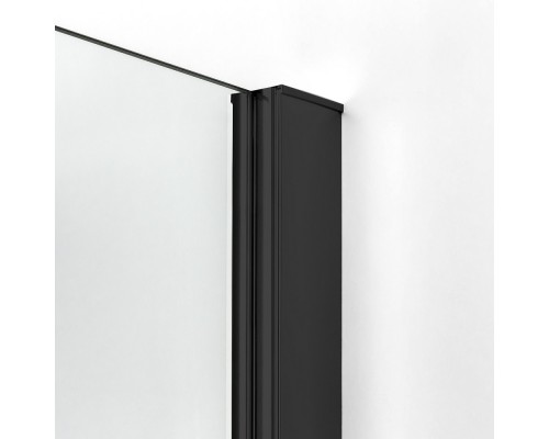 Шторка для ванны NEW TRENDY NEW SOLEO BLACK 60x140 черный